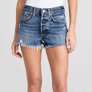 Agolde Parker Short in Dark swapmeet